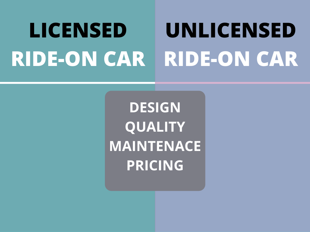 Licensed Ride-On Cars vs Unlicensed Ride-On Cars. Which is better?